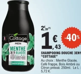 Shampooing Douche 3en1 "Cottage"