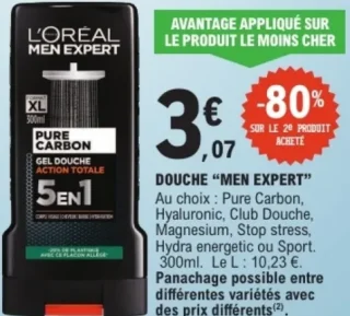 Douche "Men Expert" L'Oréal