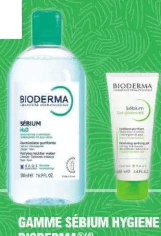 Gamme Sébium Hygiene Bioderma