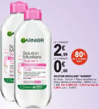 Solution Micellaire Garnier Tout en 1