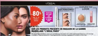 Gamme maquillage L'Oréal Paris