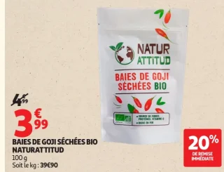 BAIES DE GOJI SÉCHÉES BIO NATURATTITUD