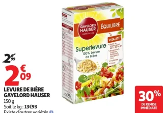 LEVURE DE BIÈRE GAYELORD HAUSER