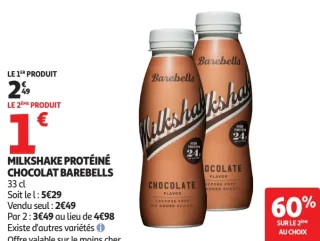 Milkshake Protéiné Chocolat Barebells