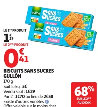 Biscuits sans sucres Gullón