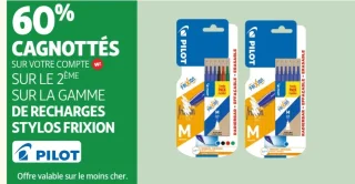 RECHARGES STYLOS FRIXION PILOT