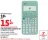 Promo Calculatrice Casio FX-92