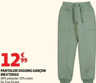 PANTALON JOGGING GARÇON INEXTENSO