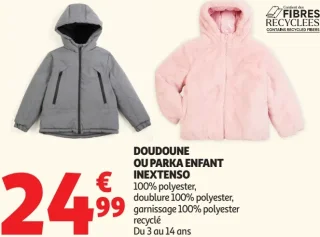 DOUDOUNE OU PARKA ENFANT INEXTENSO
