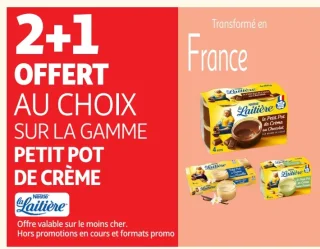 Petit pot de crème La Laitière