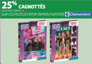 Puzzles Kpop Demon Hunters Clementoni