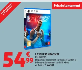 LE JEU PS5 NBA 2K27