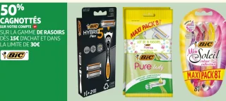 Gamme de rasoirs BIC