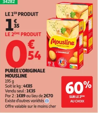 Purée L'Originale Mousline