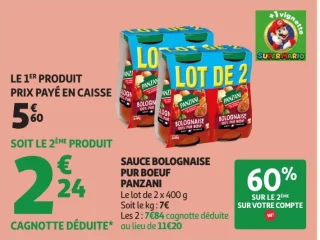 Sauce Bolognaise Pur Boeuf Panzani