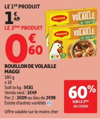 Bouillon de volaille Maggi