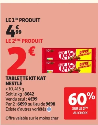 Tablette Kit Kat Nestlé