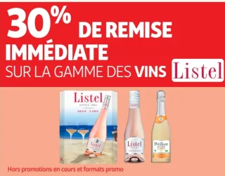 Gamme des Vins Listel
