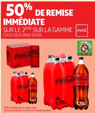 Gamme Coca-Cola Sans Sucre