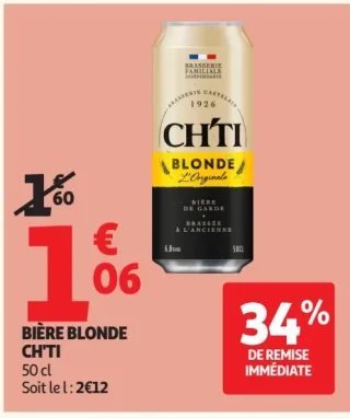 Bière blonde Ch'ti