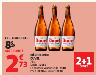 Bière blonde Duvel