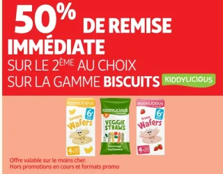 GAMME BISCUITS KIDDYLICIOUS