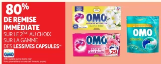 Lessive en capsules OMO