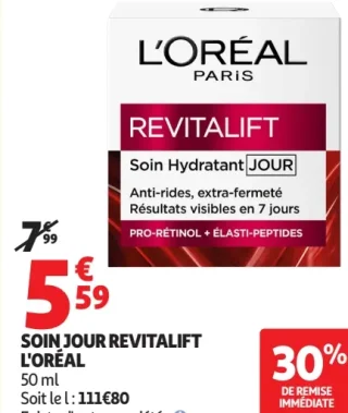 Soin Jour Revitalift L'Oréal