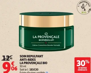 Soin Repulpant Anti-Rides La Provençale Bio