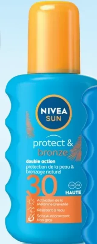 Spray solaire Nivea Sun Protect & Bronze SPF 30