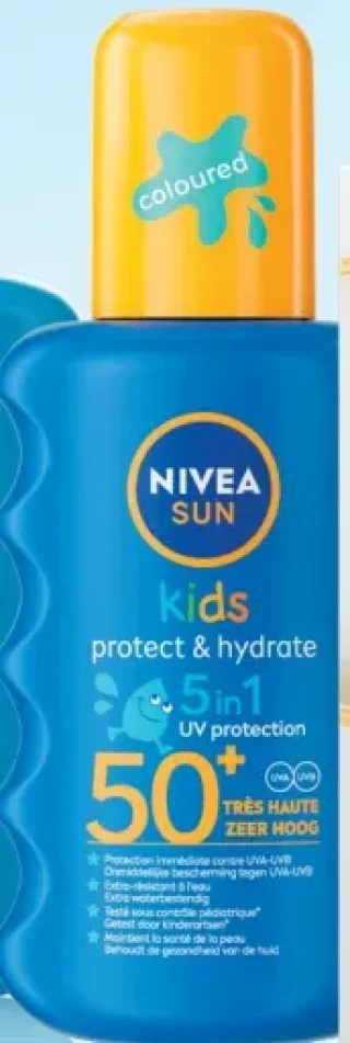 Spray solaire enfant Nivea Sun Kids Protect & Hydrate 5in1 SPF 50+