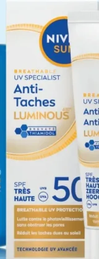 Crème solaire visage Nivea Sun UV Specialist Anti-Taches Luminous 630 SPF 50