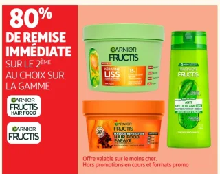 Gamme capillaire Garnier Fructis