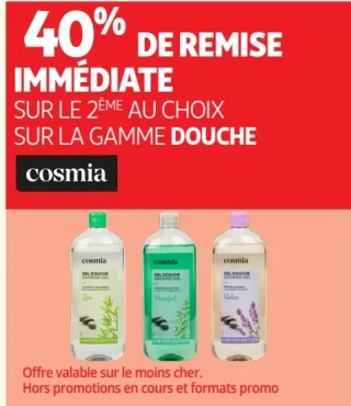Gamme Douche Cosmia