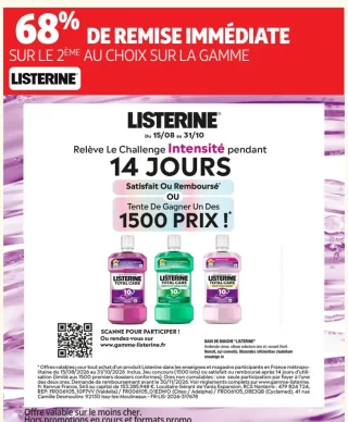 Bain de bouche Listerine (gamme)