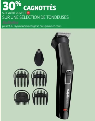 Sélection de tondeuses BaByliss