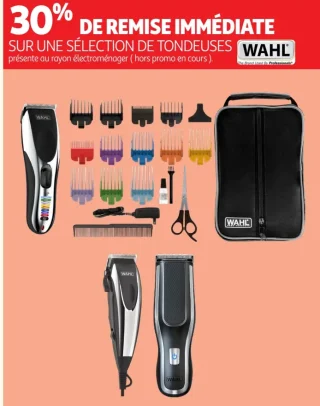 Sélection de tondeuses WAHL