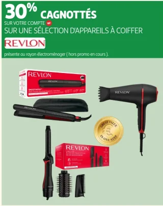 Sélection d'appareils à coiffer REVLON