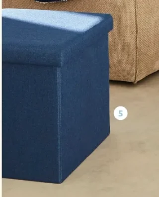 POUF CARRÉ PLIABLE