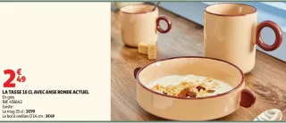LA TASSE 15 CL AVEC ANSE RONDE ACTUEL