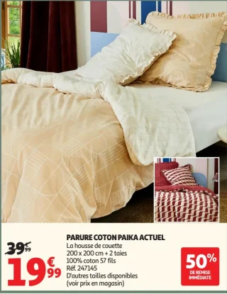 PARURE COTON PAIKA ACTUEL