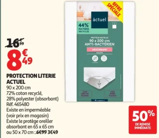 PROTECTION LITERIE ACTUEL