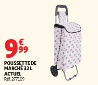 Poussette de marché 32 L Actuel