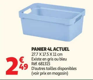 Panier 4L Actuel
