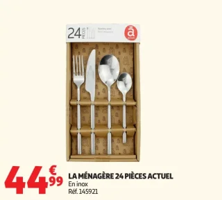 LA MÉNAGÈRE 24 PIÈCES ACTUEL