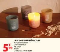 LA BOUGIE PARFUMÉE ACTUEL