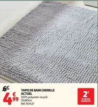 TAPIS DE BAIN CHENILLE ACTUEL