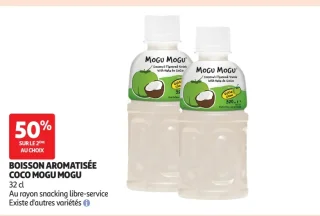 Boisson aromatisée coco Mogu Mogu