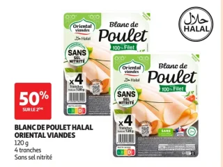 Blanc de poulet Halal Oriental Viandes