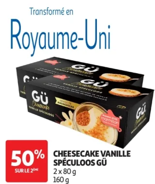 Gü Cheesecake Vanille Spéculoos